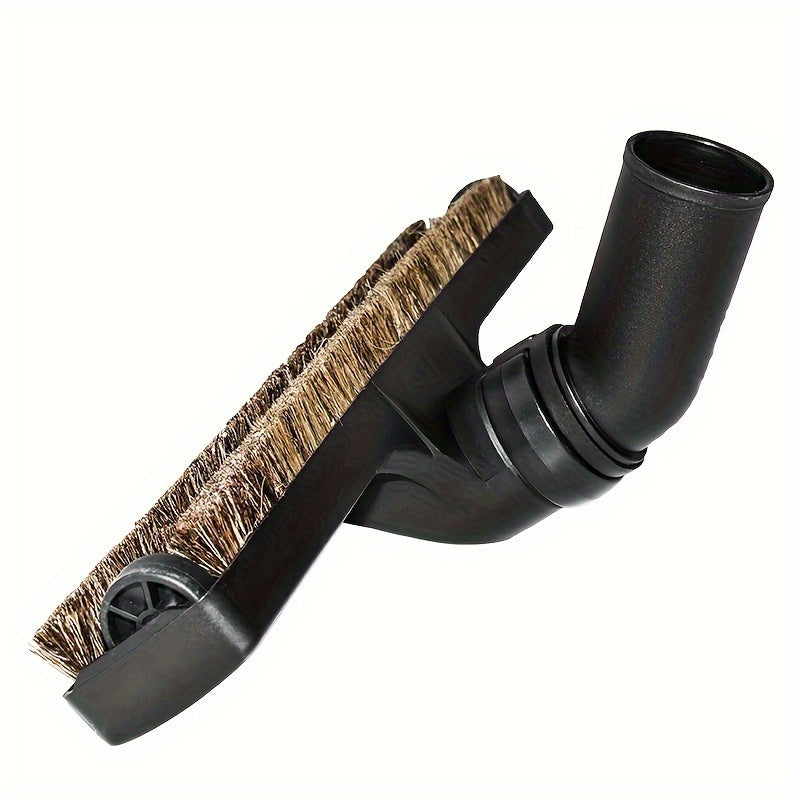 The LattBy Hardwood Floor Brush is designed for vacuum cleaners with a 360° rotating head and horse hair bristles. It is compatible with Bissell, Eureka, Royal, and more. This brush is perfect for cleaning bedrooms, bathrooms, living rooms, and outdoor