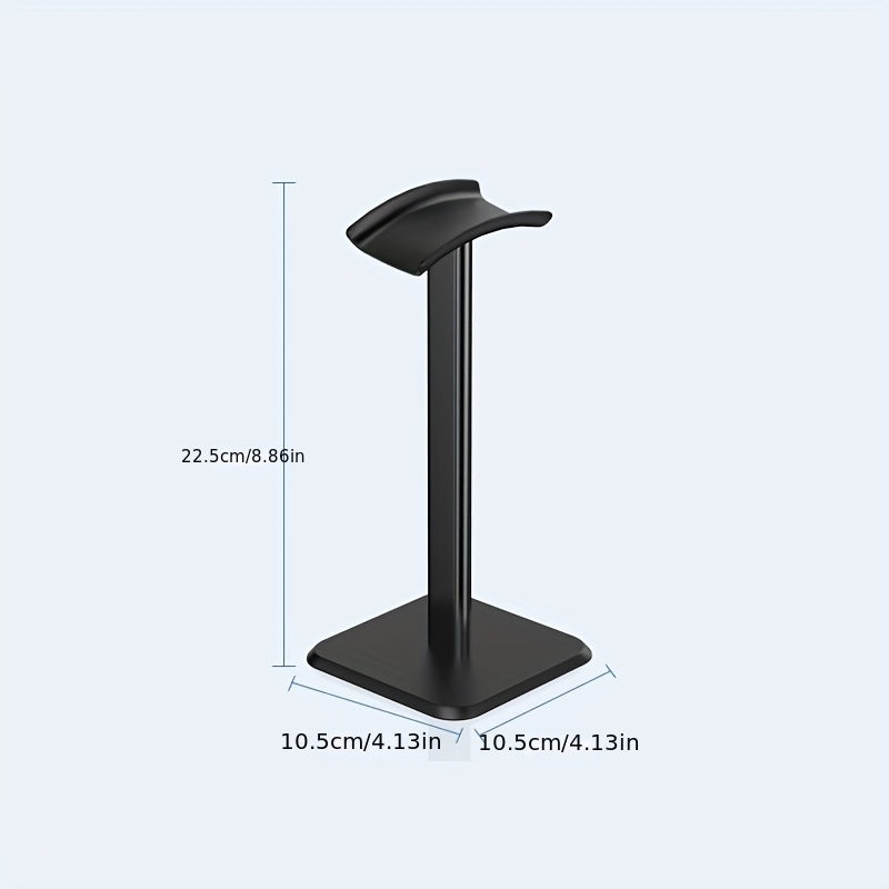 Premium ABS Desktop Headphone Stand for office and gaming room display.