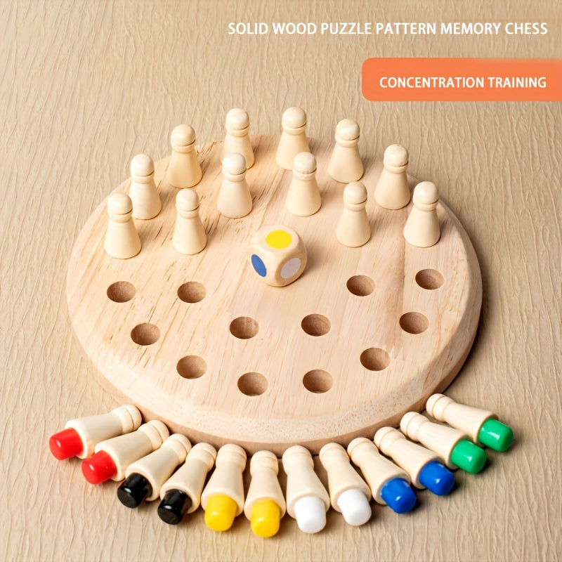 Chess Toy for Improving Memory and Concentration, Perfect for Parent-Child Game Night