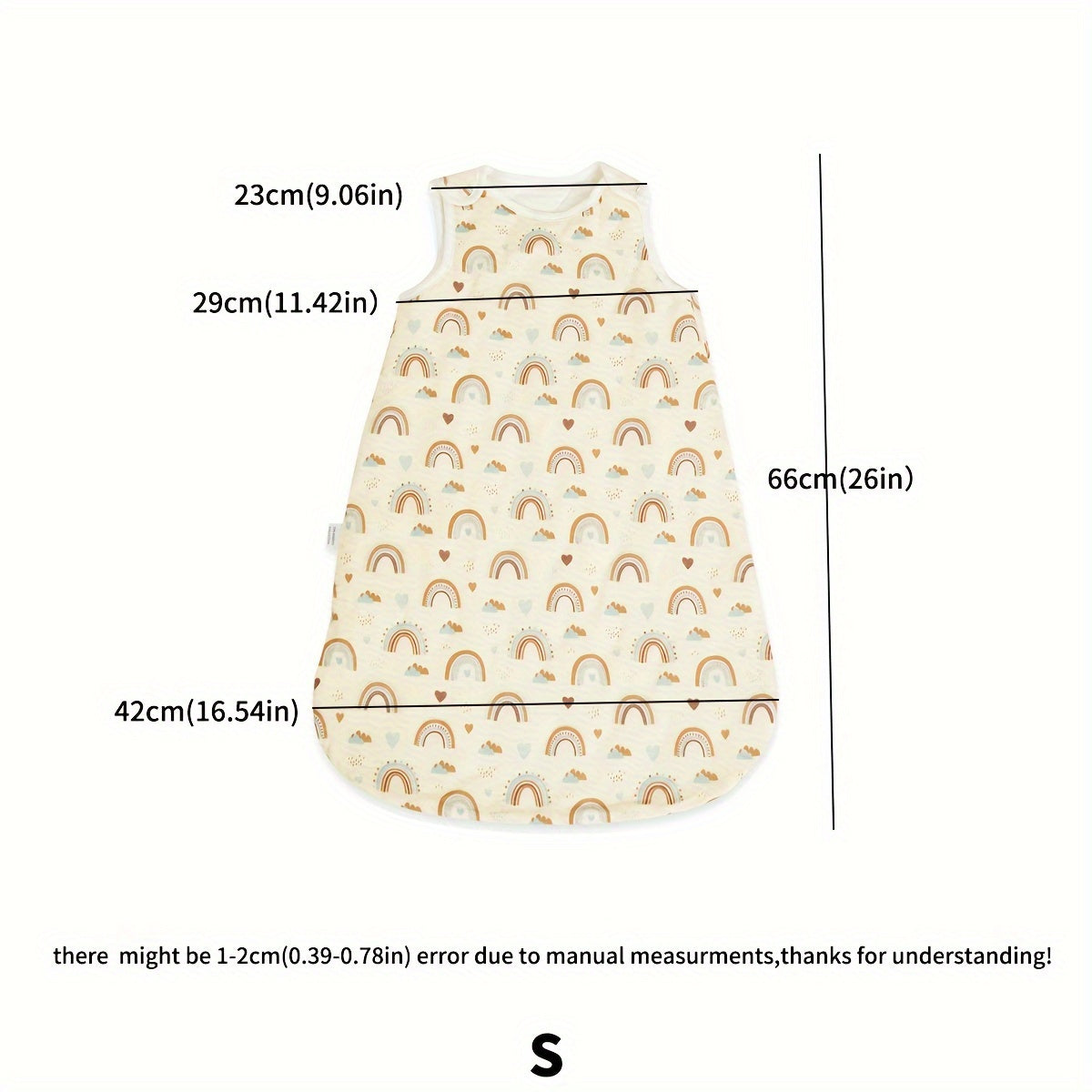 Elinfant Cozy Bamboo Sleeveless Sleeping Bag for Kids - Plush, Lightweight & Zipper Closure - Ideal for Fall | Various Sizes in Stock