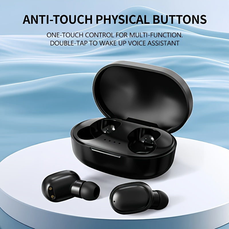 High quality wireless earbuds with comfortable in-ear design, perfect for exercise and sports. Ideal holiday gift.