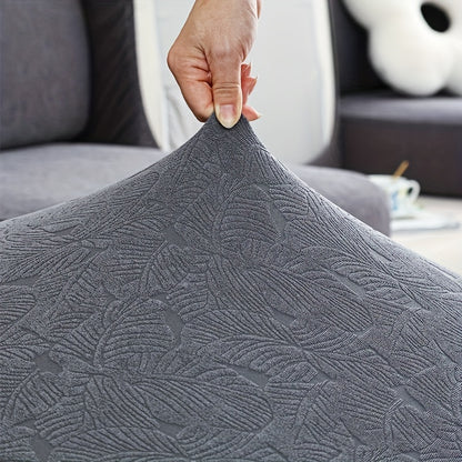 Thick Jacquard sofa cushion cover with elastic-band, perfect furniture protection for bedroom, office, or living room.