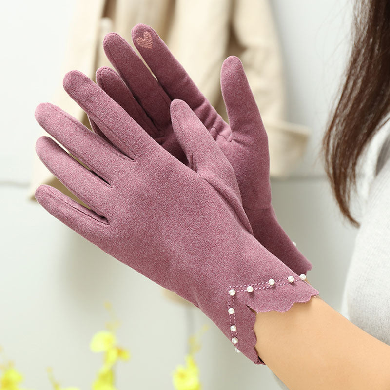 Winter Gloves for Women - Thin, Lightweight, Cold-Proof, and Windproof