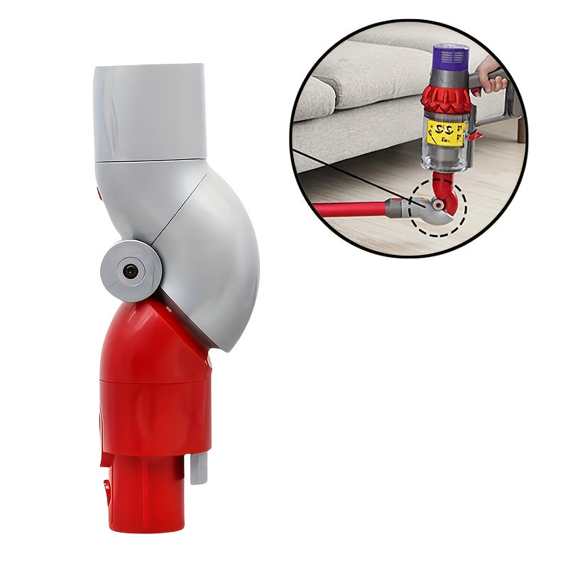 The Low Telescopic Adapter is compatible with Dyson Vacuum Cleaner Accessories V7, V8, V10, V11, and V15, and includes a swivel head for easy connection adjustments.