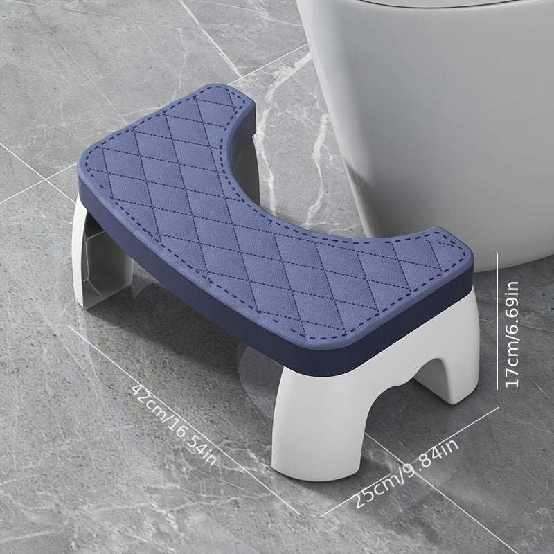 1pc Adult Squat Toilet Stool, Waterproof, Halloween/Christmas Gift Decoration.