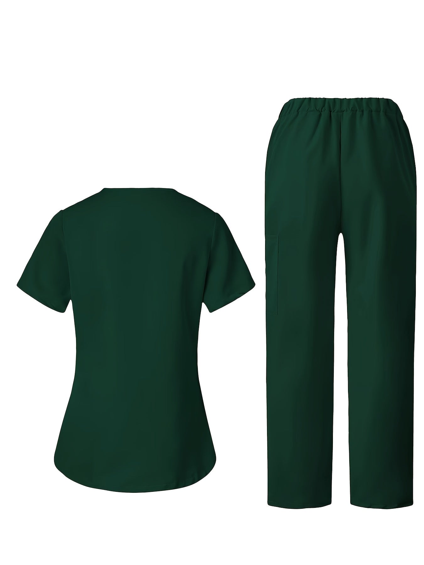 Unisex Medical Surgical Gown Set for Healthcare Professionals, Including Top and Pants