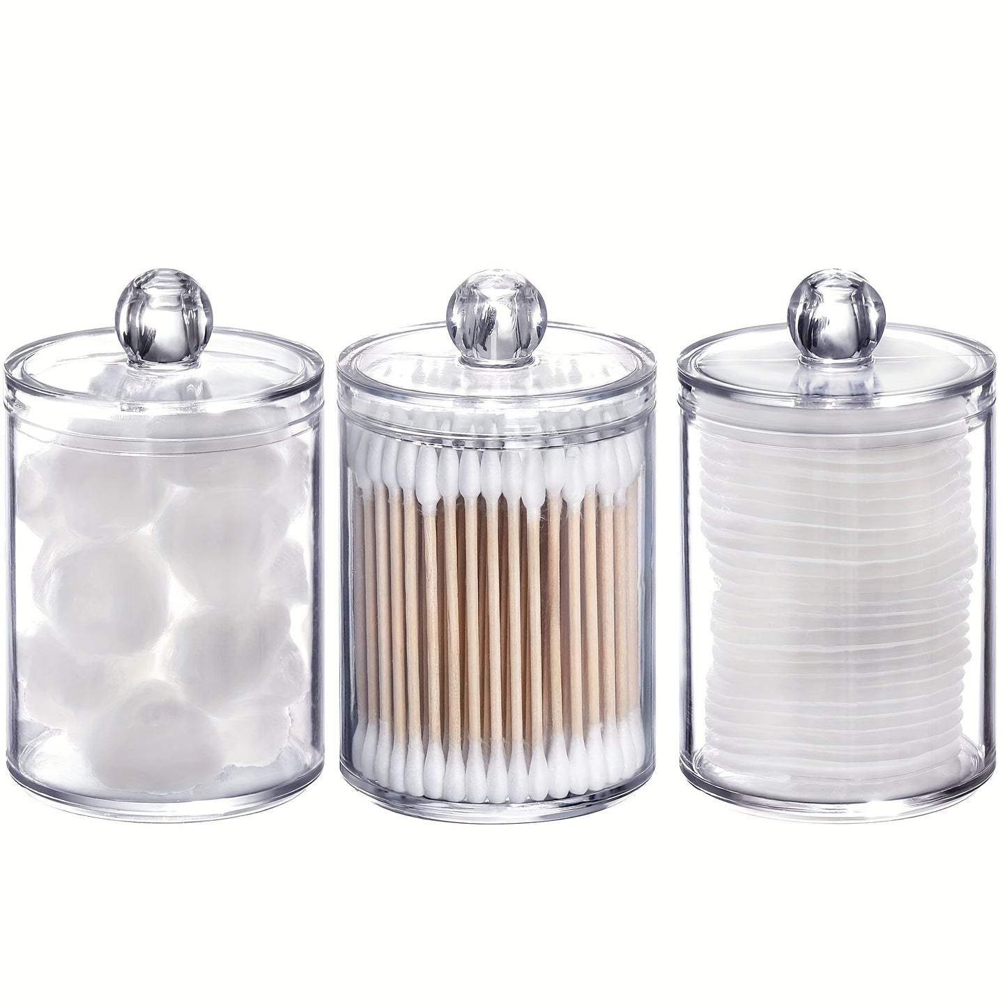 Transparent acrylic pen holder for pens and other small items, perfect for storage in various areas such as desktops, bathrooms, or dorm rooms.