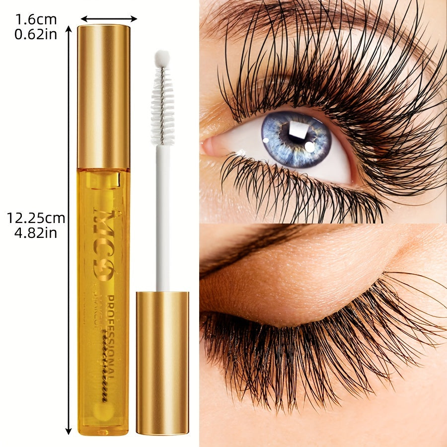 Natural Eyelash and Eyebrow Serum for slender, curling lashes and brows. Contains nourishing ingredients.