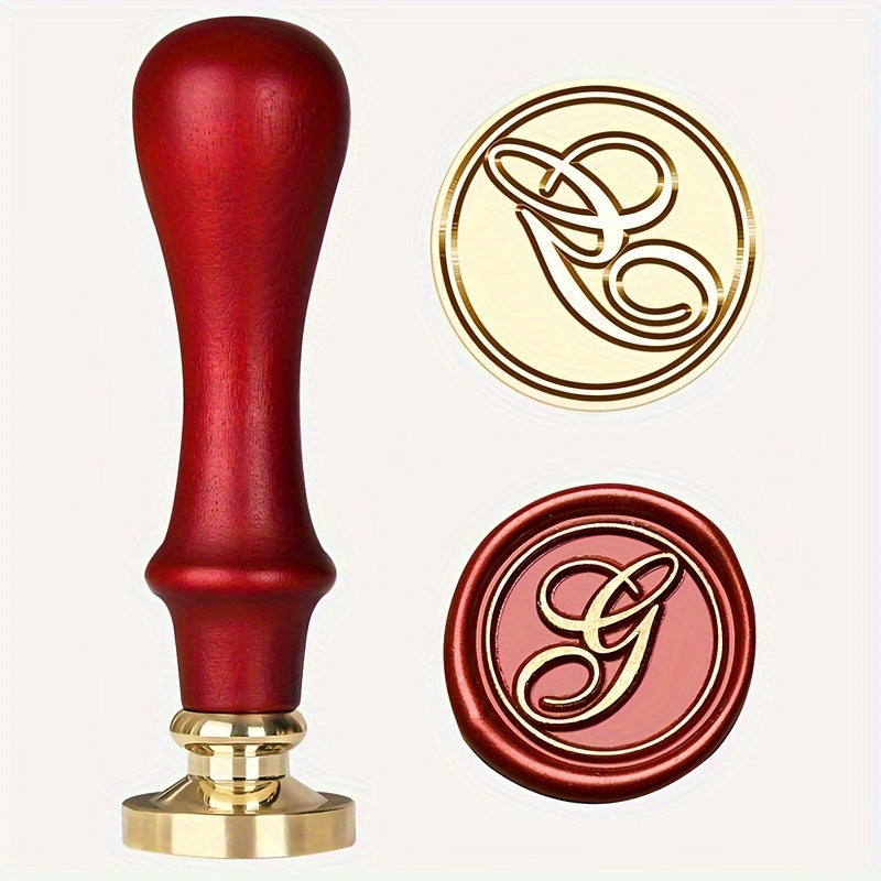 Alphabet A-Z Sealing Wax Stamp Kit for Wedding Invitations and Letter Sealing