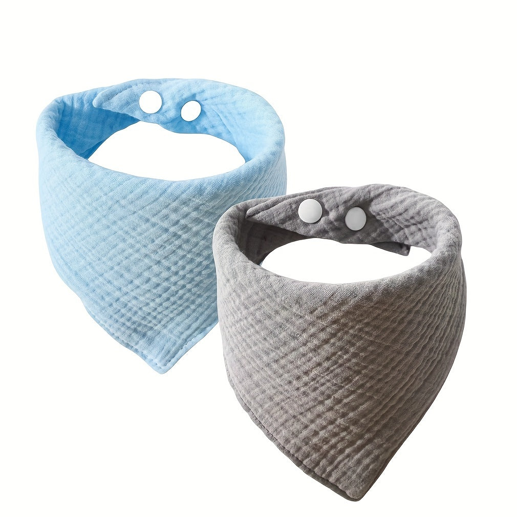 Three pack of burp towels, six-layer muslin gauze bib, soft and luxurious bib. Perfect for Christmas, Halloween, and Thanksgiving gifts, as well as New Year's and Valentine's Day presents.