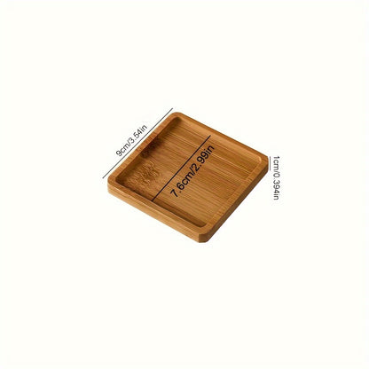 Stylish wooden bathroom tray for countertops. Ideal for storing soaps, bottles, watches, tissues, and organizing bathroom items.