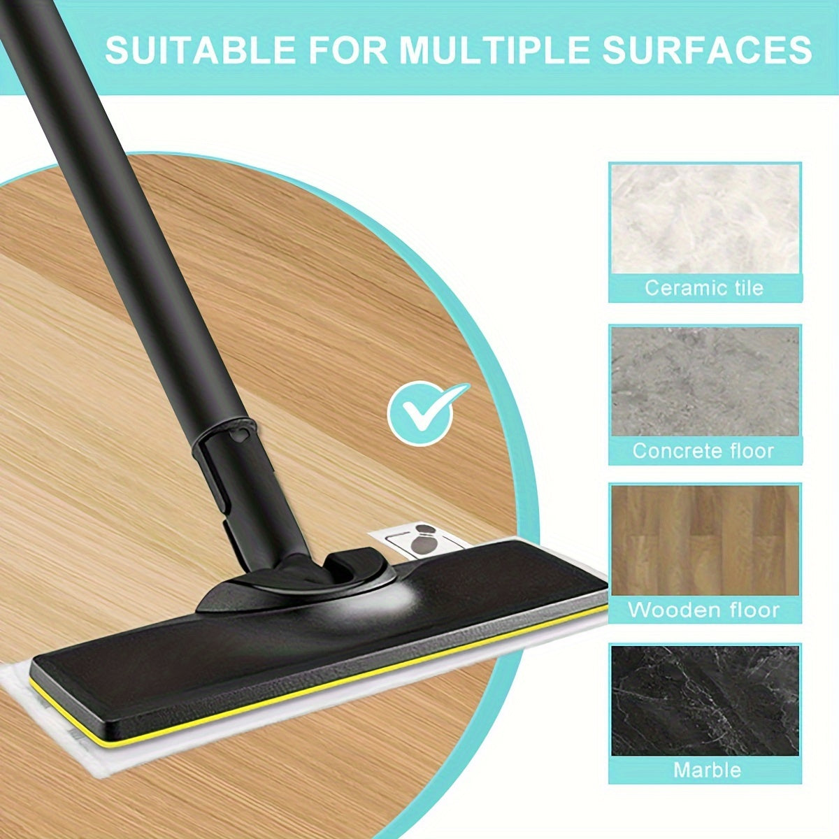 Replace your old worn-out mop pads with the Karcher Washable Microfiber Steam Mop Replacement Pads. These high-quality, reusable cleaning cloths are compatible with SC1/SC2/SC3/SC4/SC5 models and are perfect for use in the kitchen and on floors. Choose