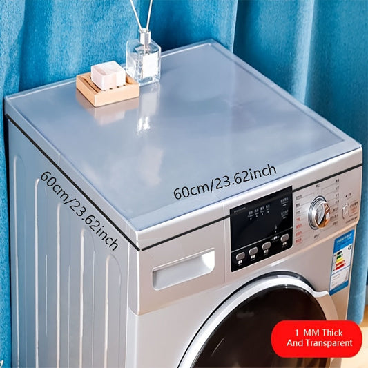 Keep your washing machine safe with this durable plastic cover. Waterproof and dustproof, this transparent protector is also reusable and can double as a nightstand for your refrigerator or other home appliances.