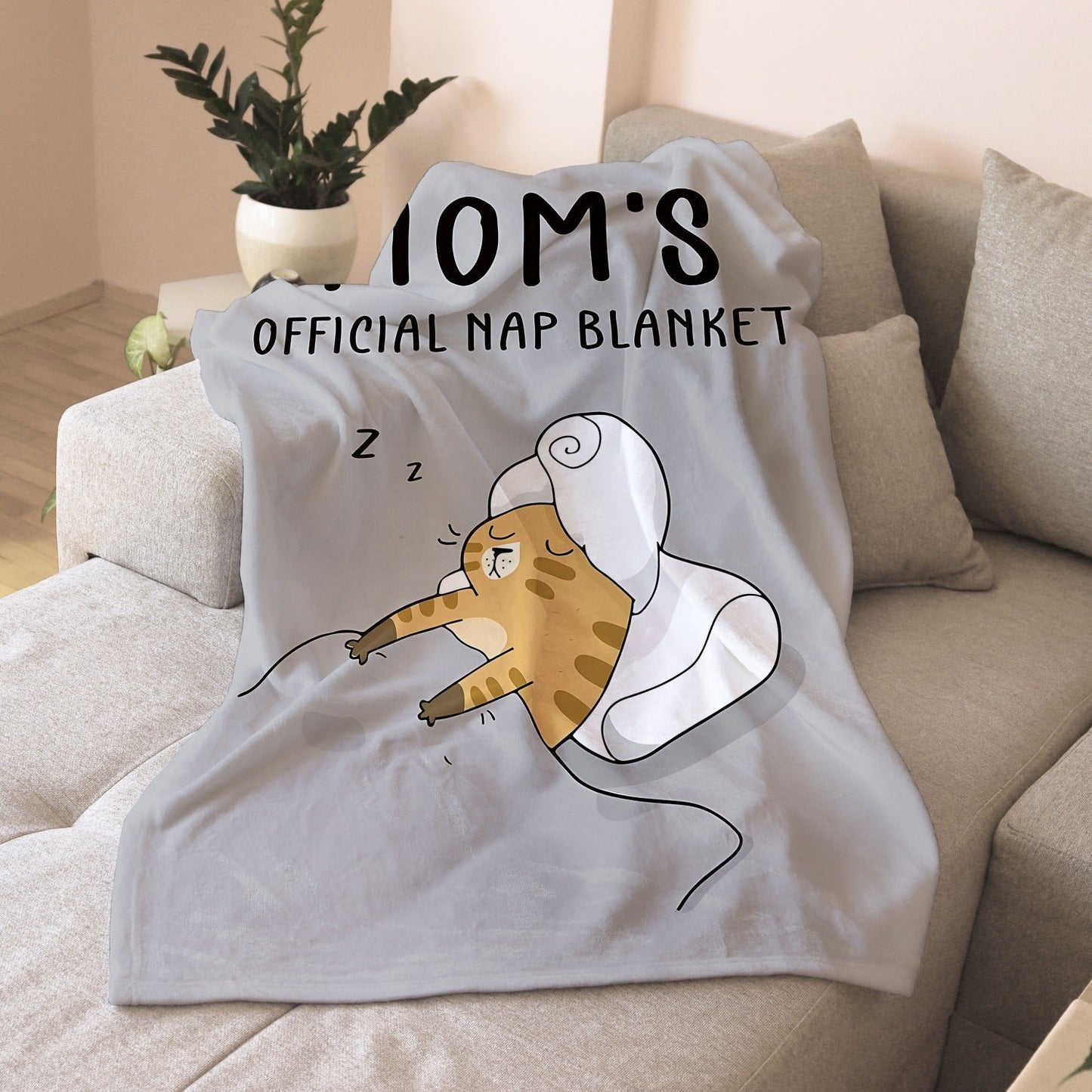 Animal Elements 1pc Gift Blanket for Mom, Perfect Gift for Mom from Daughter or Son. Ideal for Birthday, Mother's Day, Christmas, and Valentine's Day. Printed Flannel Blanket for ultimate comfort on Bed, Sofa, Office, or during Camping trips.