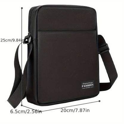 1pc Hot Selling Fashionable Men's Crossbody Bag with One Shoulder Design, Multi-functional for Outdoor and Business Travel.