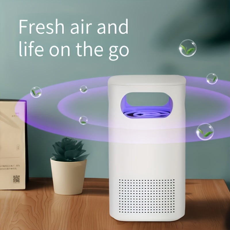 1pc Smart Anion Air Purifier: USB powered, low voltage operation, removes haze and dust, provides fresh air for home and office.