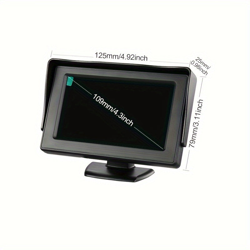 Camera mirror for cars, in-car safety monitor with camera for monitoring in the car