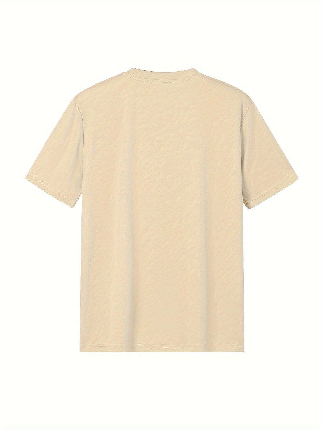 Set of 4 Men's Plain Short Sleeve T-Shirts