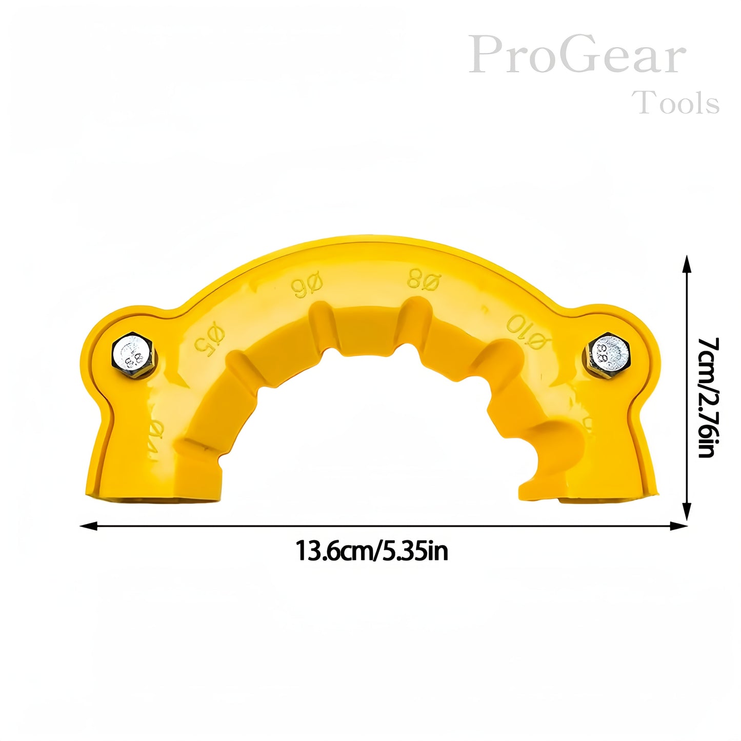 Universal drill bit sharpener compatible with all drill bits and angle grinder accessories.