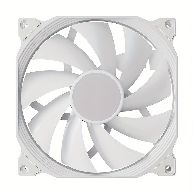 TEUCER 14cm/5.51in PWM fan for PC case cooling with 4-pin connection.