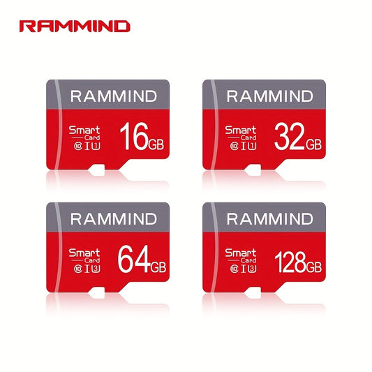 RAMMIND предлагает высокоскоростные микро TF-карты в различных размерах, подходящие для смартфонов, планшетов, ноутбуков и DSLR-камер. Эти прочные флеш-карты идеально подходят для безопасного хранения файлов.