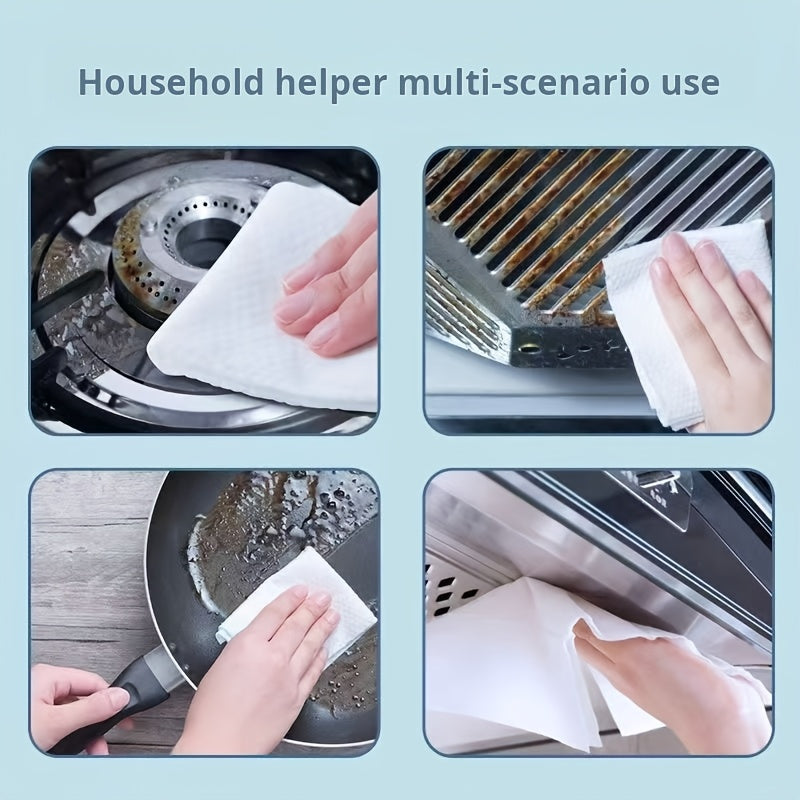 Household Wet Wipes for Powerful Oil Removal and Kitchen Cleaning - Choose from 12, 80, or 160pcs of Home Kitchen Supplies Cleaning Supplies