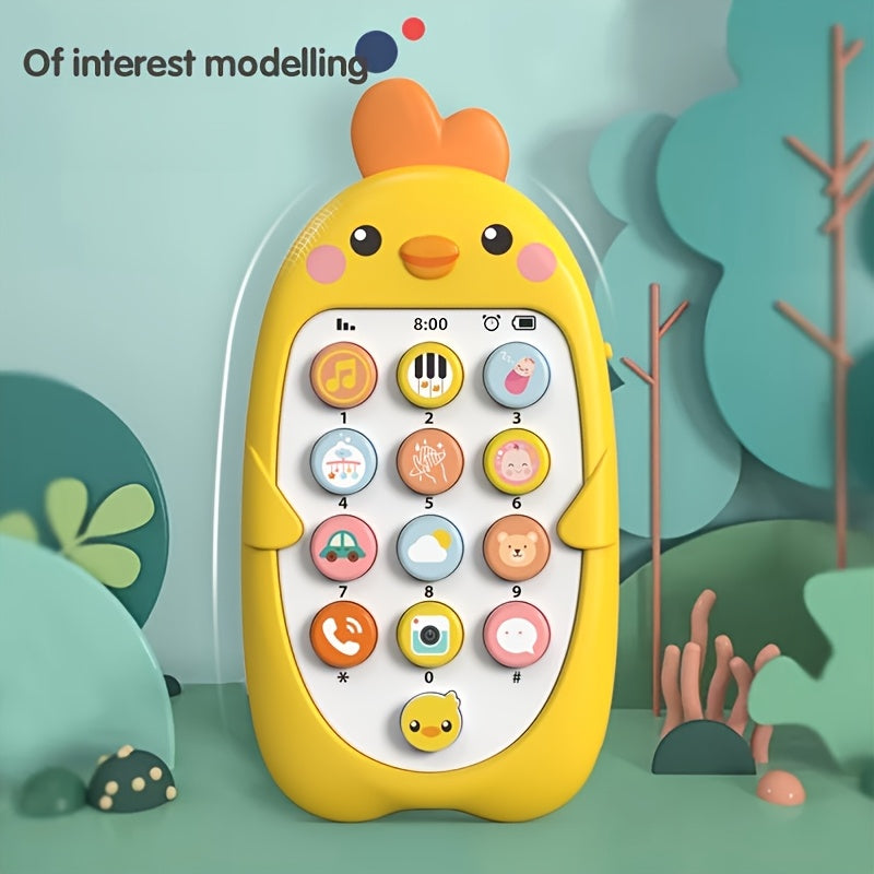 Interactive Toy Phone for Kids - Musical Educational Toy, Battery Operated with AAA Batteries, Ideal Gift for Christmas or Halloween for Children