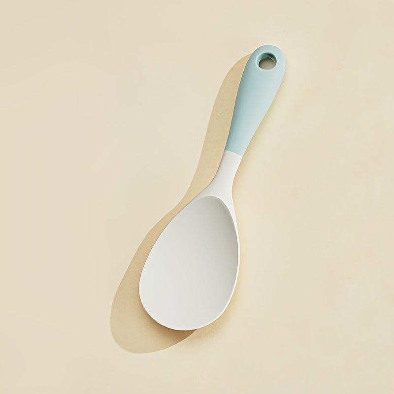 A set of silicone cookware including one spatula and one ladle, featuring non-stick properties and heat resistance up to 230°C. These food-grade kitchen utensils are a must-have for any chef.