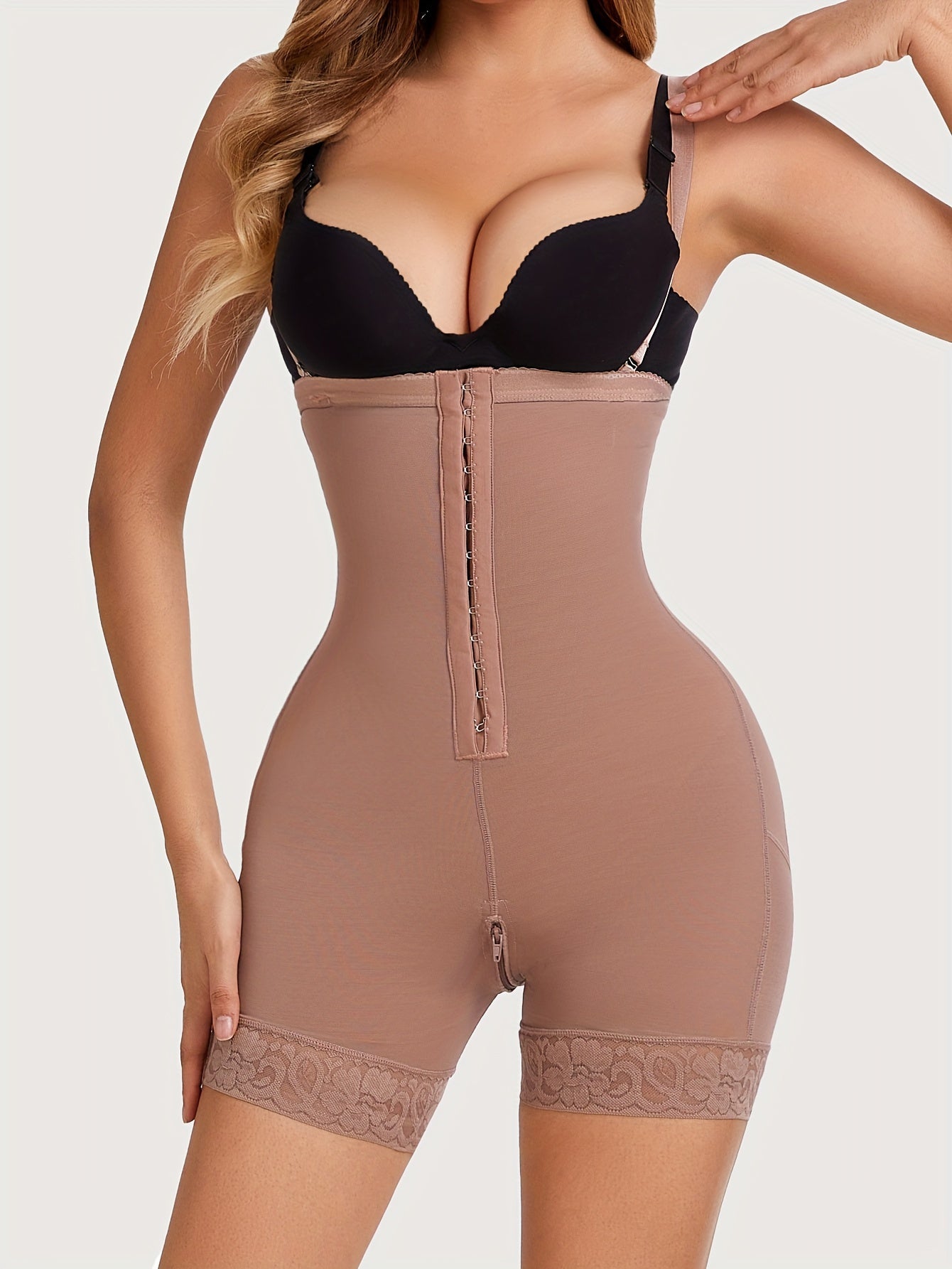 Shapetop jumpsuits with adjustable shapepants and lingerie.