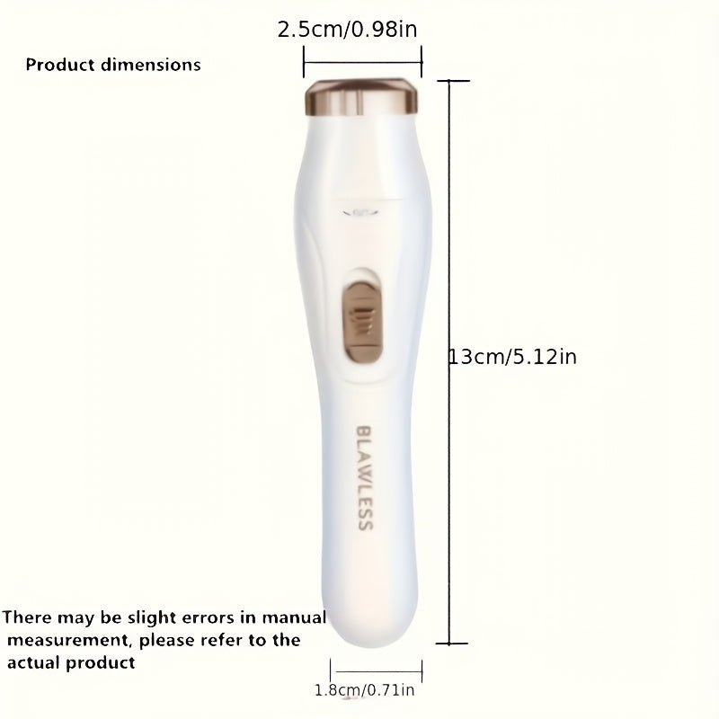 Women's 3-in-1 Electric Hair Removal Set: Facial Trimmer, Nose Hair Trimmer, Full Body Device - USB Rechargeable, Great Gift