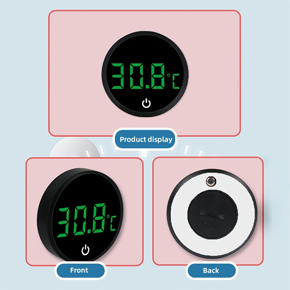 1pc Aquarium Thermometer with Large LED Display, Super Durable, Battery Powered, Suitable for Various Uses