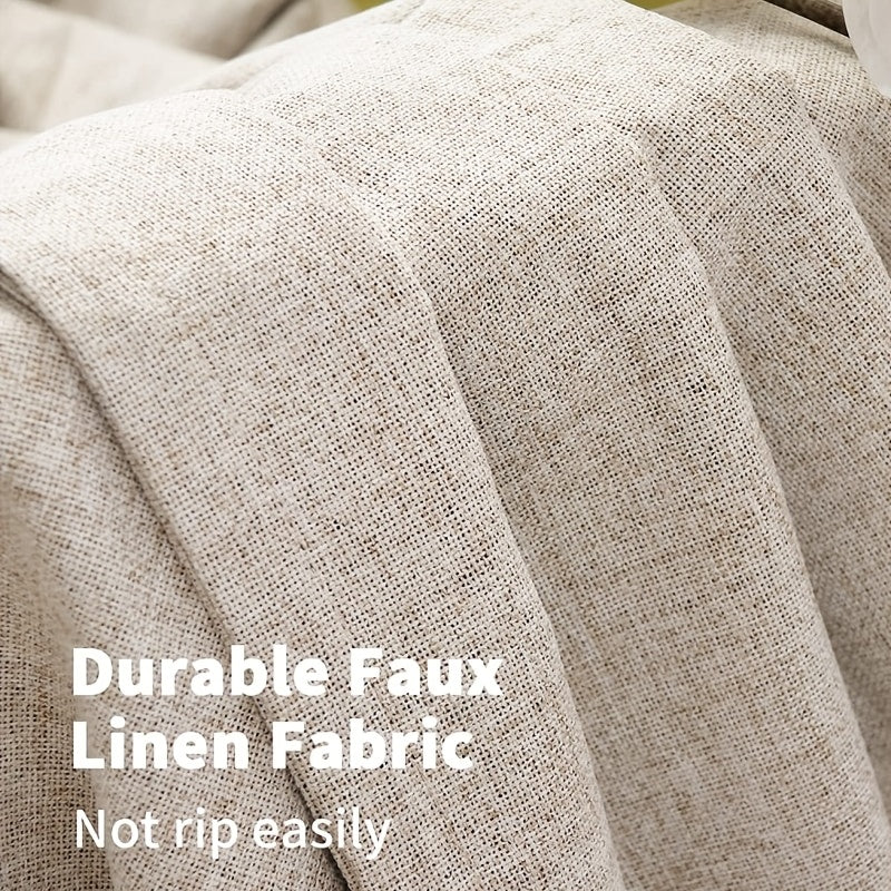 Energy efficient full blackout curtains with a back coating, perfect for blocking out the sun in your bedroom. These thermal insulated window drapes make a stylish addition to your living room decor.