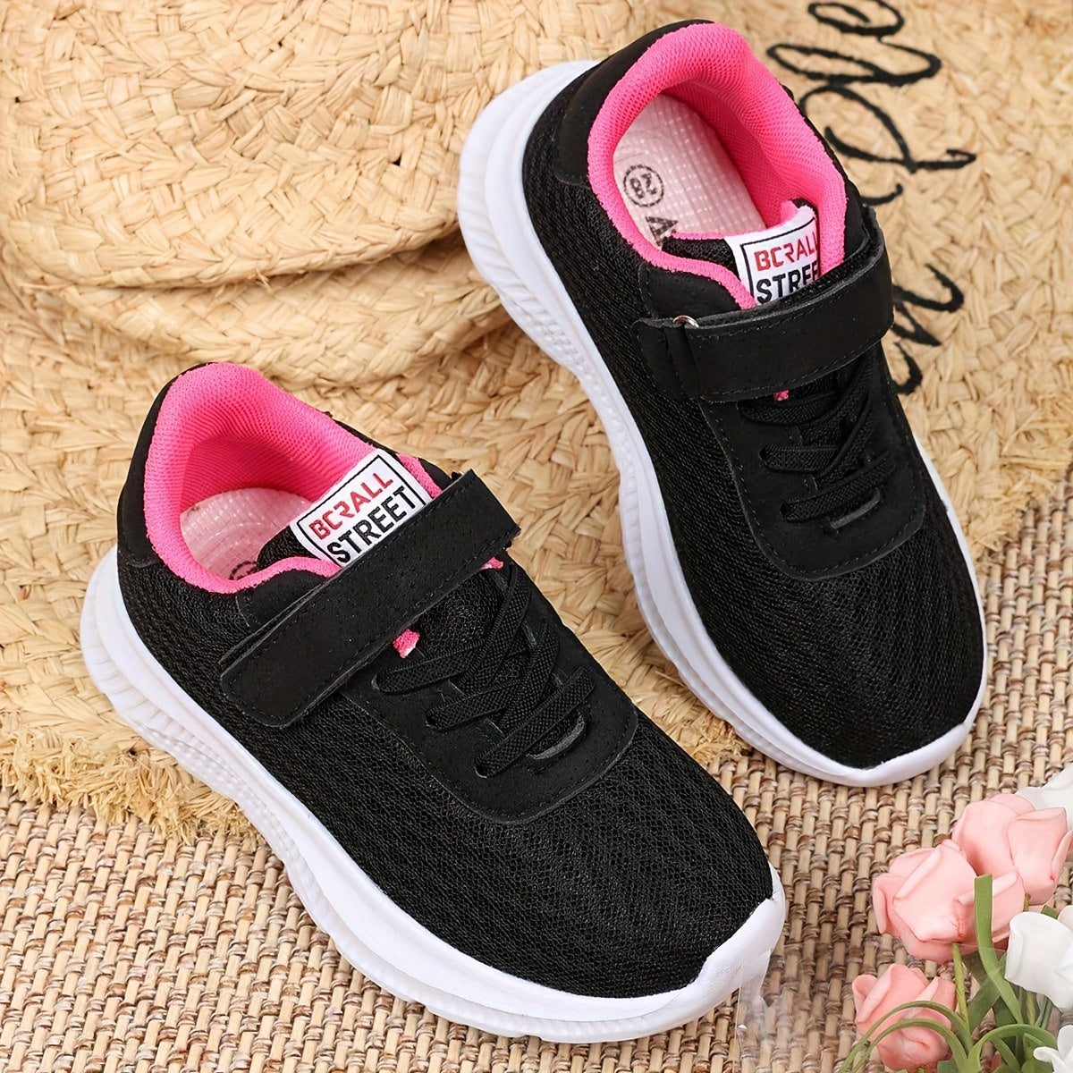 Stylish and casual walking shoes for kids, ideal for indoor and outdoor use for both genders. Comfortable, lightweight, and durable.