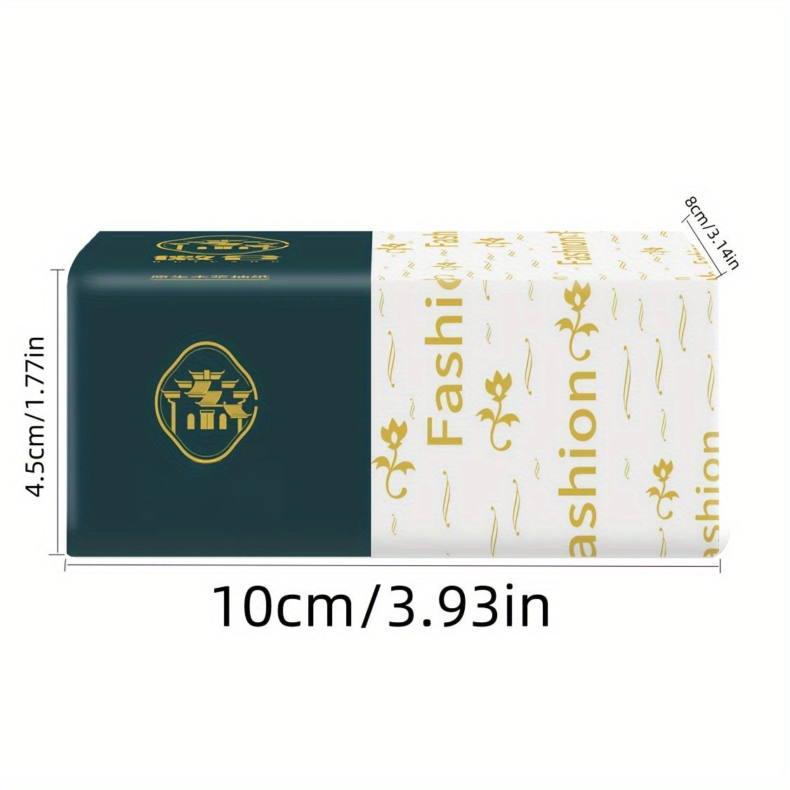 Fashionable 10 pieces of 4-ply paper tissues, with a soft and thickened texture. Each pack contains 250 sheets, free of dyes, suitable for use in offices, homes, hotels, and food trucks.