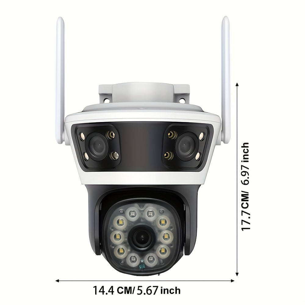 Get the ultimate Wireless Security Camera featuring Night Vision and 2-way Talk - the perfect gift for birthdays, Easter, President's Day and for boyfriends or girlfriends. This Cameras Security Wireless comes with no power source included and does not