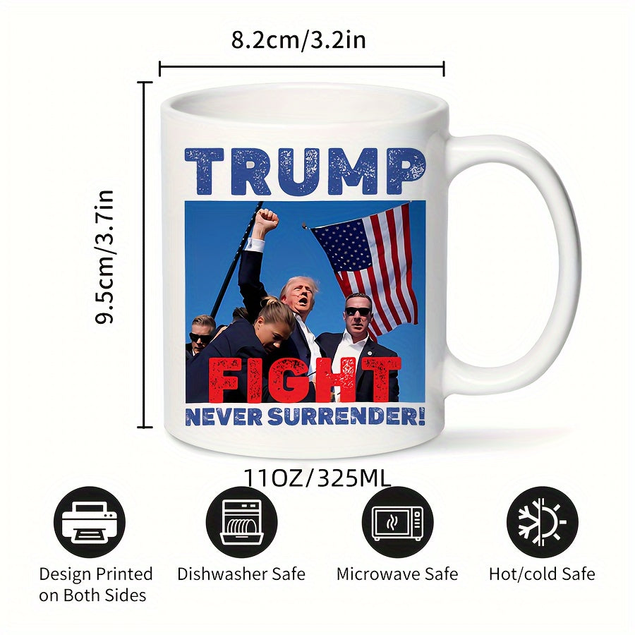 Trump 2024 Advocate Mugs: Stand Up for Trump and America - Ceramic Mugs for Loyal Trump Supporters