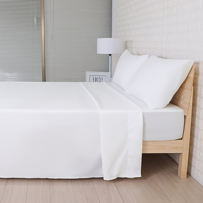 Experience the ultimate comfort and luxury with our Queen Size Sheet Set. Made from breathable and cooling fabric, these hotel-quality sheets are extra soft and easy to fit on your bed. The 4-piece set includes wrinkle-free and comfy sheets that will