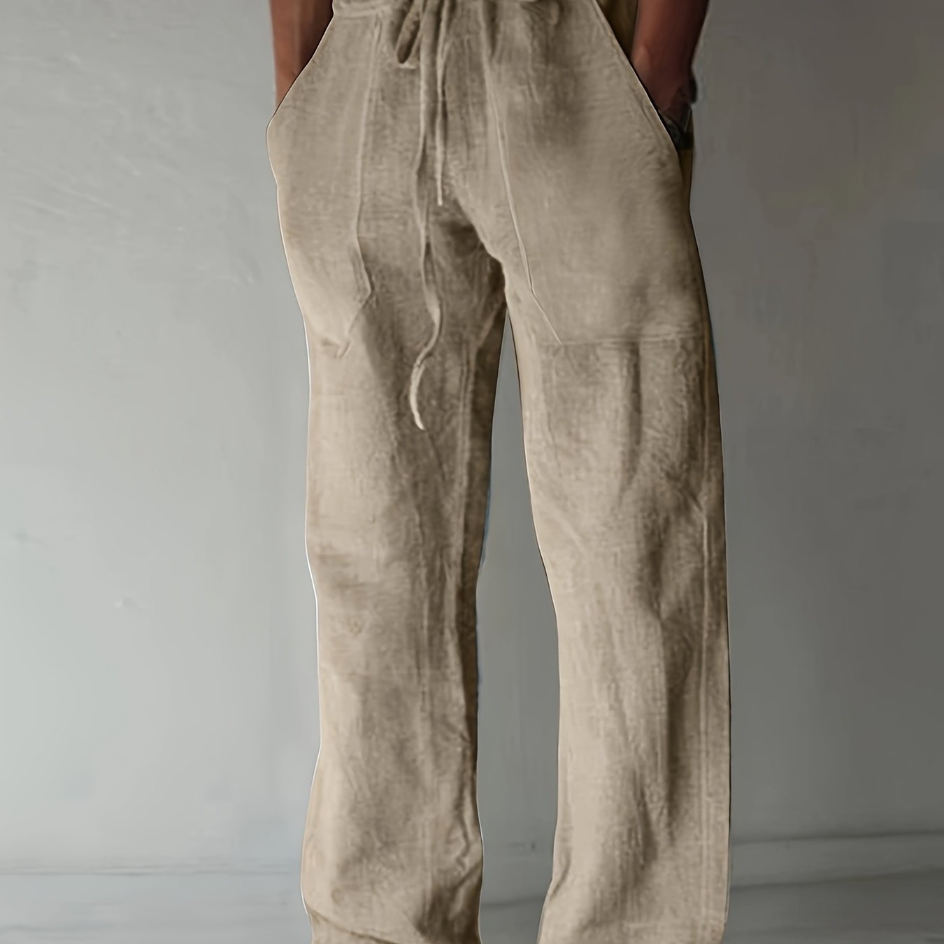 Large men's casual cotton pants.