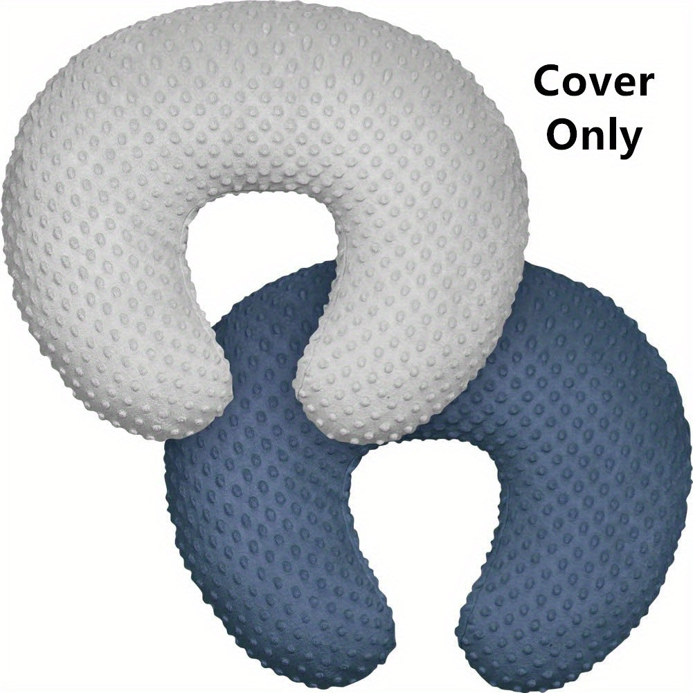 Set of 2 Ultra Soft Minky Nursing Pillow Covers - Luxurious Breastfeeding Slipcovers, Easy to Clean & Airy, Perfect for Holidays and Special Occasions