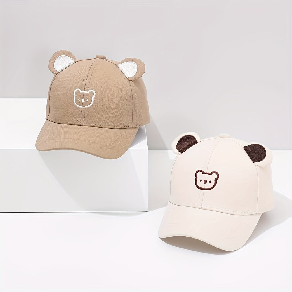 This cute baseball cap is perfect for babies aged 1-3 years, with a head circumference of 44-50 cm. Suitable for boys and girls to wear during spring and autumn outings, beach trips, and