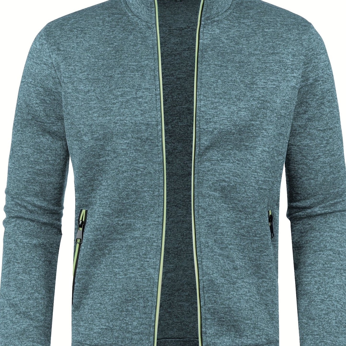 Stylish Men's Zip-Up Cardigan for Fall/Winter