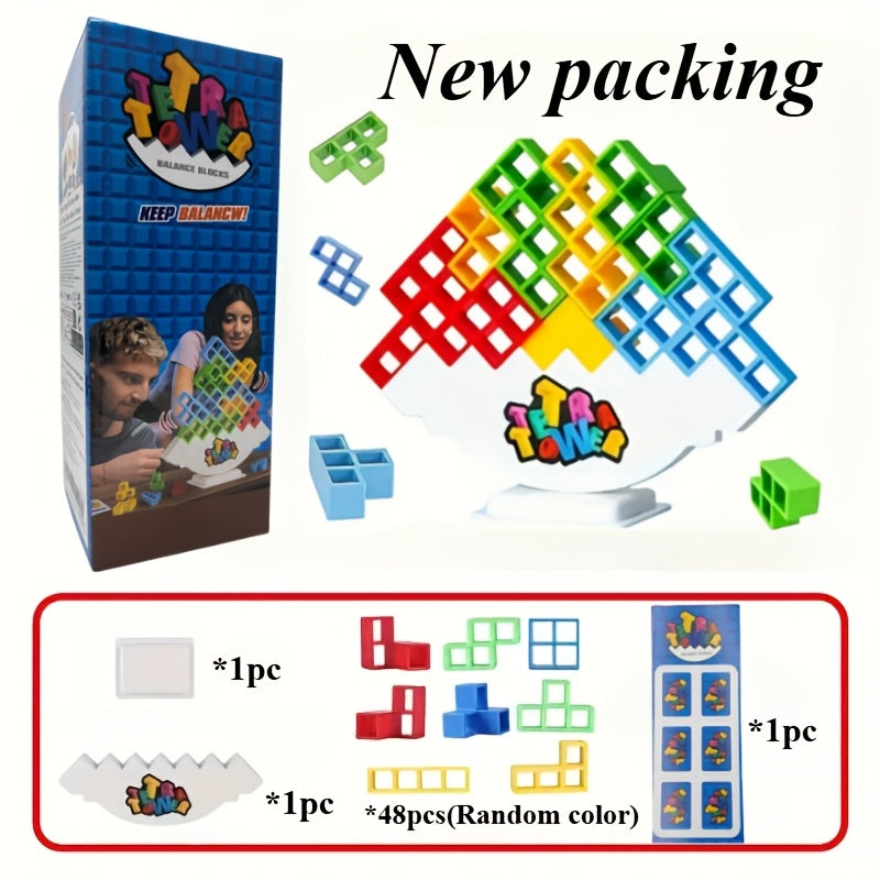 Fun stacking desktop toys for parties, family gatherings, and travel.