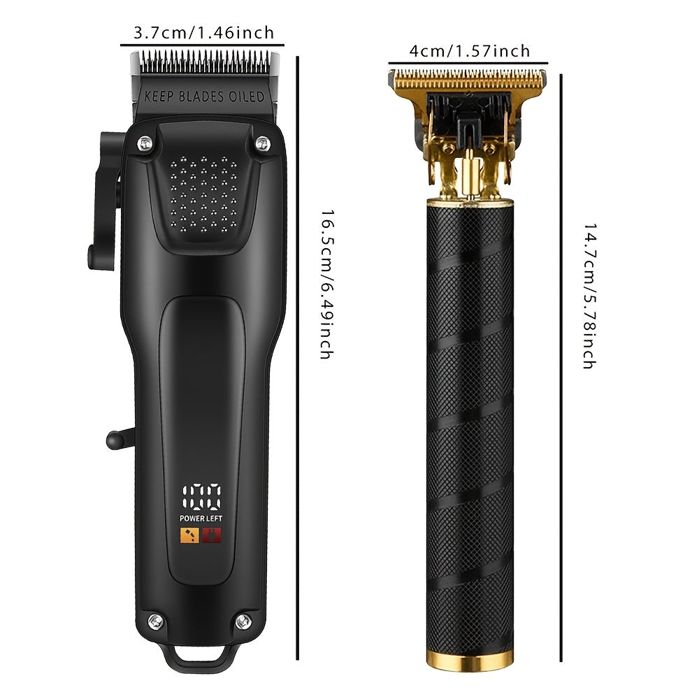 USB rechargeable hair trimmer and beard trimmer set - the perfect gift for Father's Day or birthday.