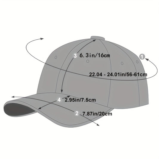 Men's NEW YORK Leather Label Baseball Cap: Outdoor Adjustable UV Protection Hat for Spring and Autumn Travel, Seaside Party.