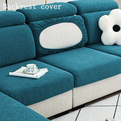 Thick Jacquard sofa cushion cover with elastic-band, perfect furniture protection for bedroom, office, or living room.