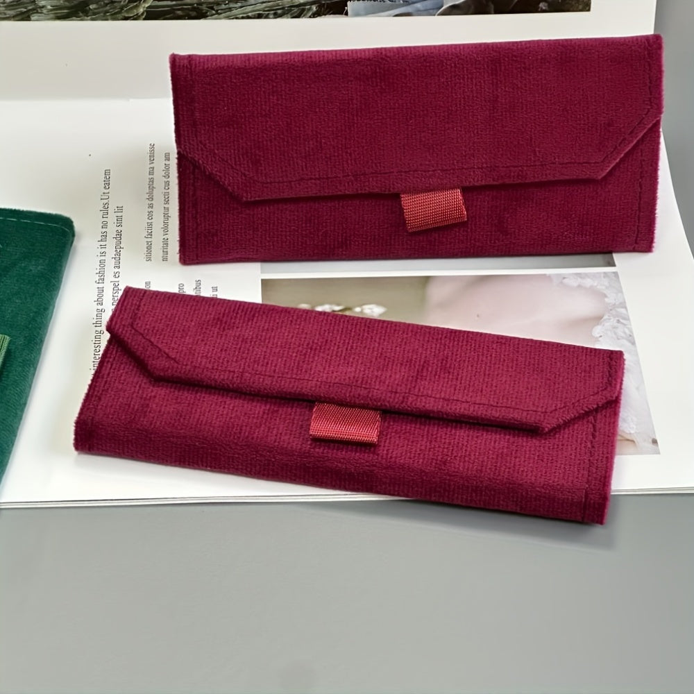 Triangular Folding Glasses Case made of Artificial Leather with Pull Tab, Crush-Proof and Protective Holder for Eyewear.