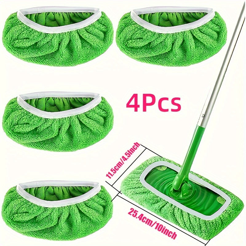 Replace your old mop pads with our reusable options! Available in sets of 2, 4, or 8, these ultra-absorbent pads are perfect for wet and dry floors. Keep your floors clean and tidy with this essential cleaning tool.