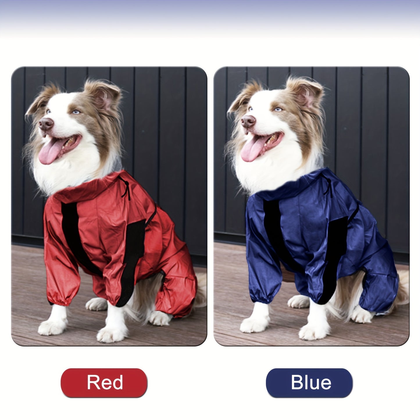 Winter dog jacket with fleece lining, windproof and waterproof, suitable for small to large breeds. Zip-up ski suit for pets.