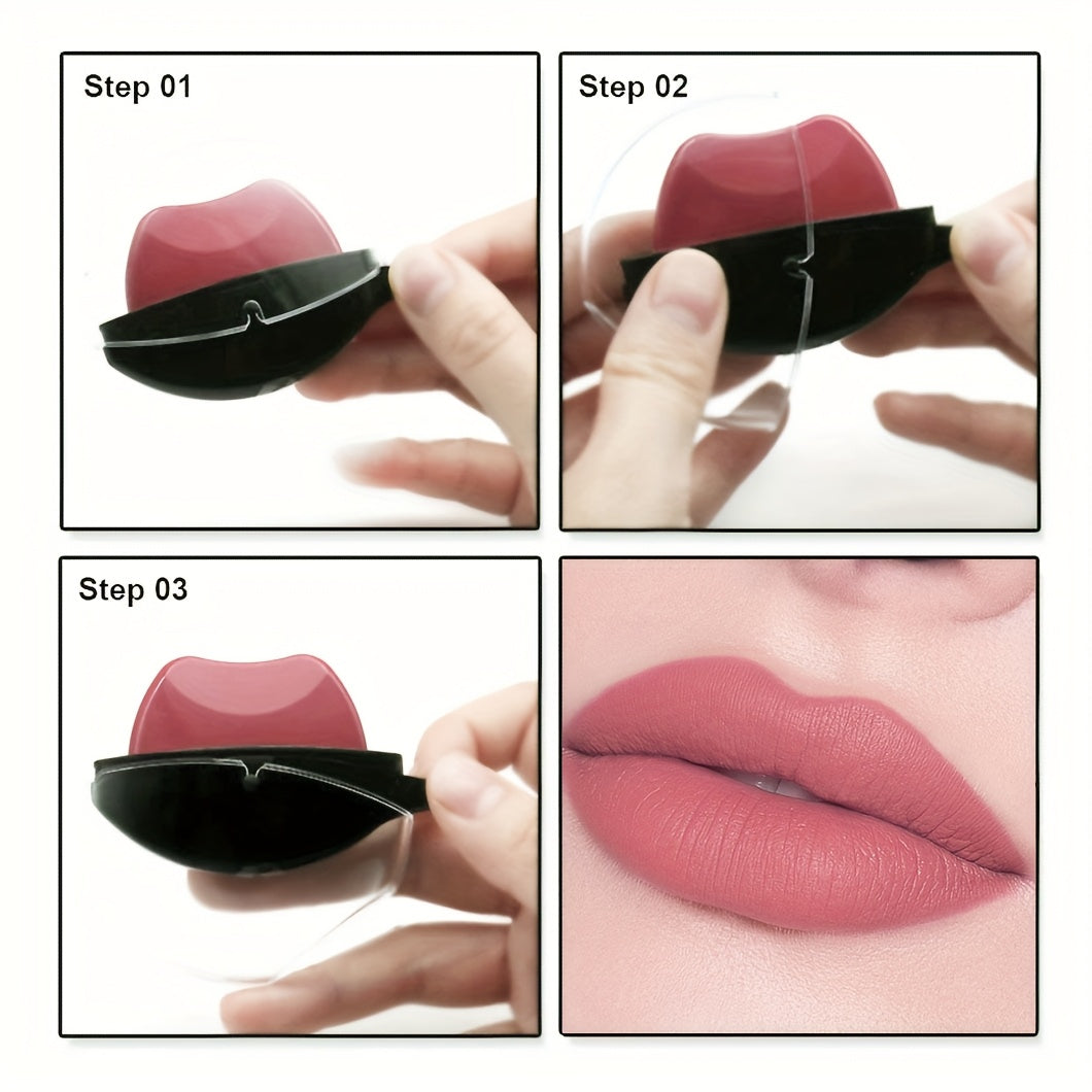 1pc Matte Lipstick Paste in Berry, Pink, and Red shades, Long-Lasting and Moisturizing, Non-Fading, Suitable for All Skin Types