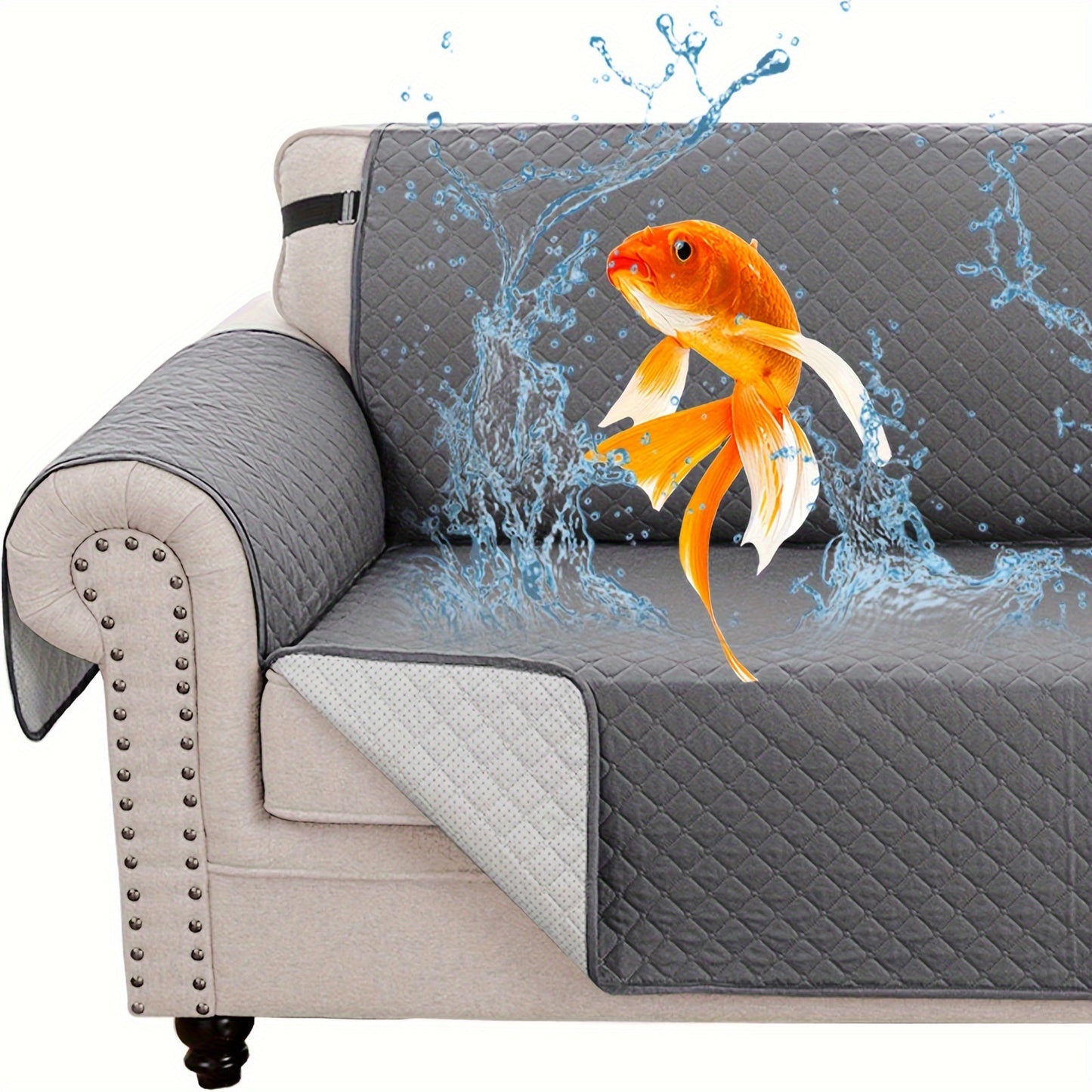 1pc anti-slip sofa cover suitable for pets and home decoration in bedroom, office, or living room.